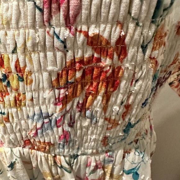 Torrid Midi Swiss Dot Shirred Dress - Picture 5 of 8